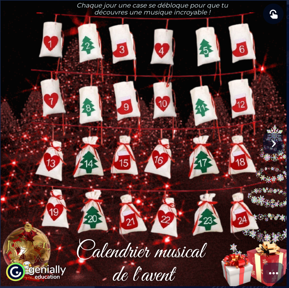Calendrier musical de l